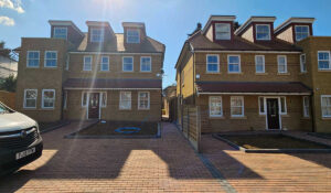New build residential properties in Bromley featuring iCO water mist fire suppression system installation