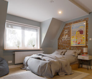 Water mist fire suppression system (AWFSS) installed in student halls