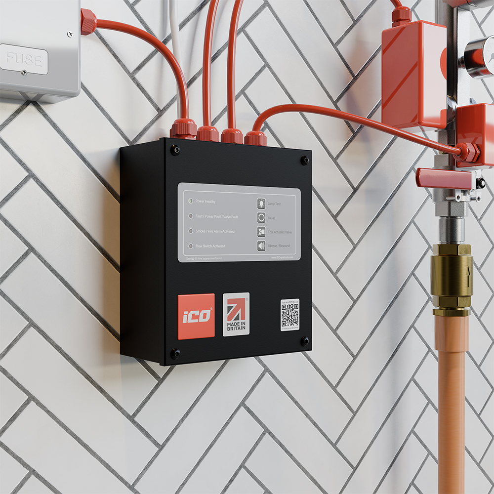 iCO Flow Controller for sprinklers and water mist systems