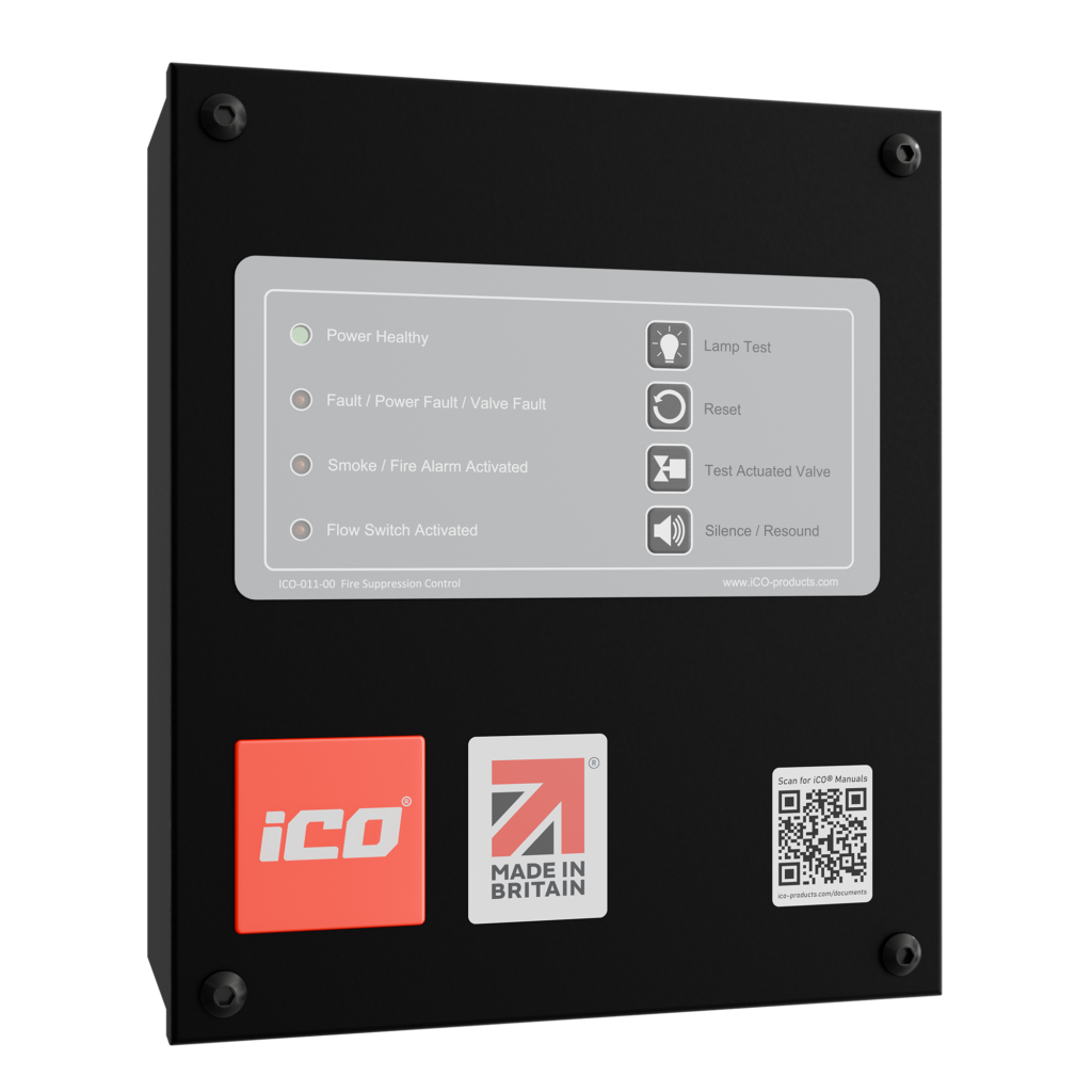 Ico Fire Rms Software Logo Flow Controller for fire sprinkler systems | iCO Products